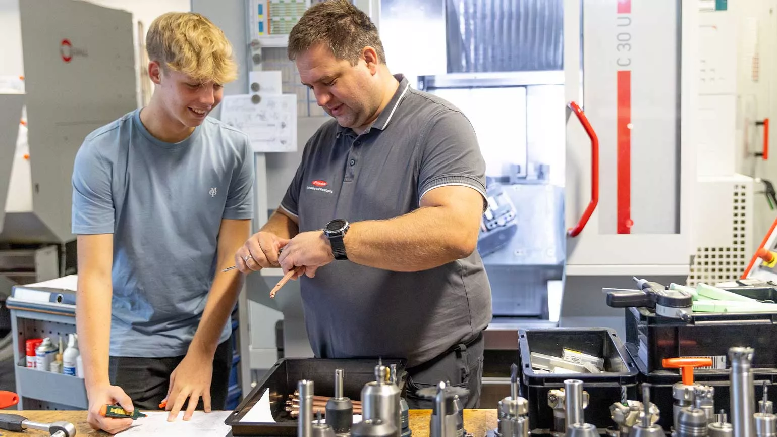 Lehre bei Fronius - Konstrukteur