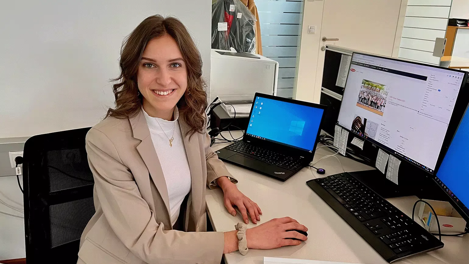 Kollegin Marie