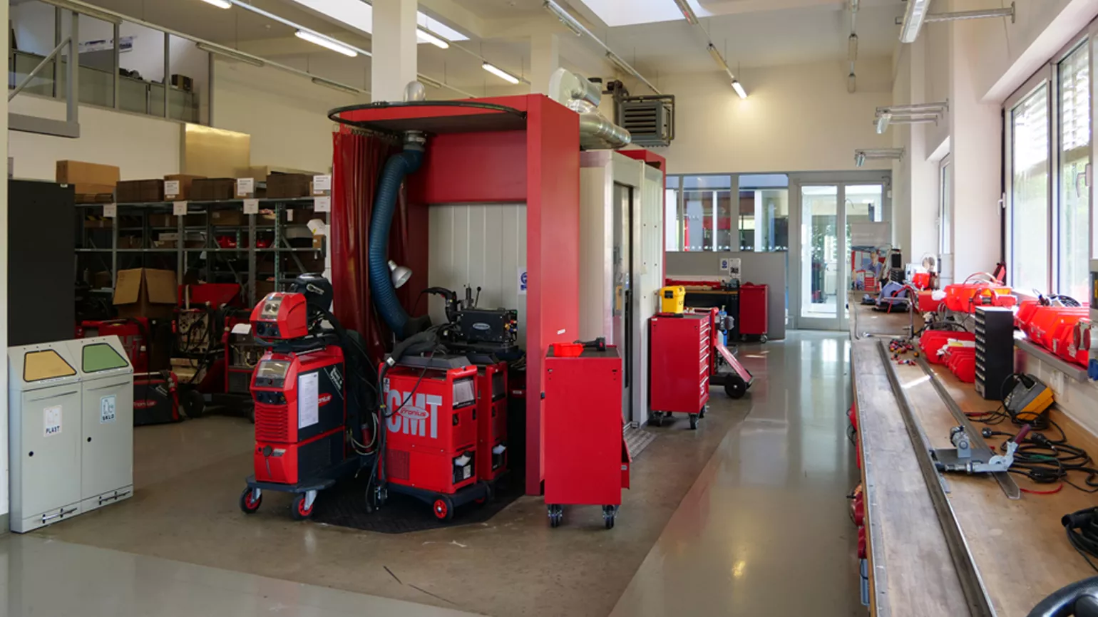 Welding machines in Prague