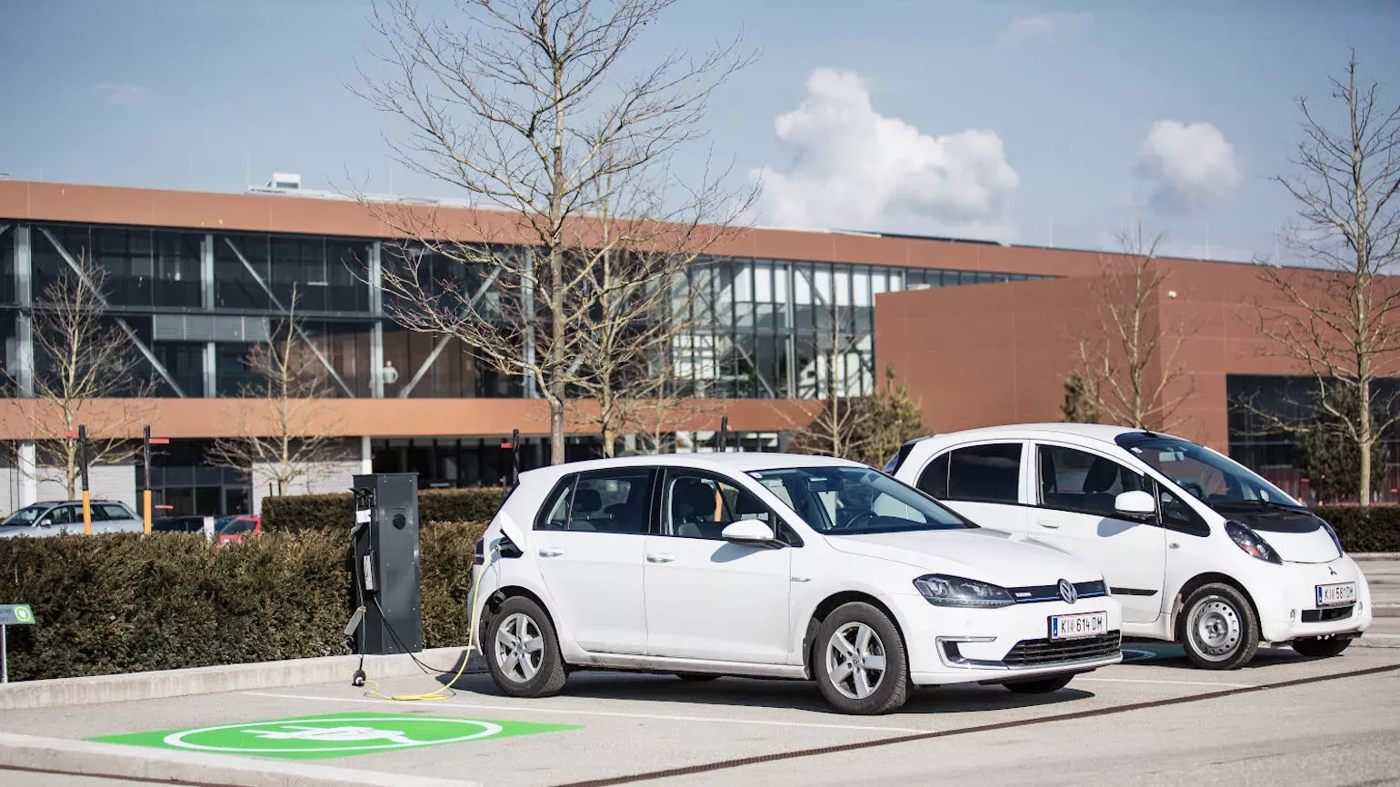 E-car charging station