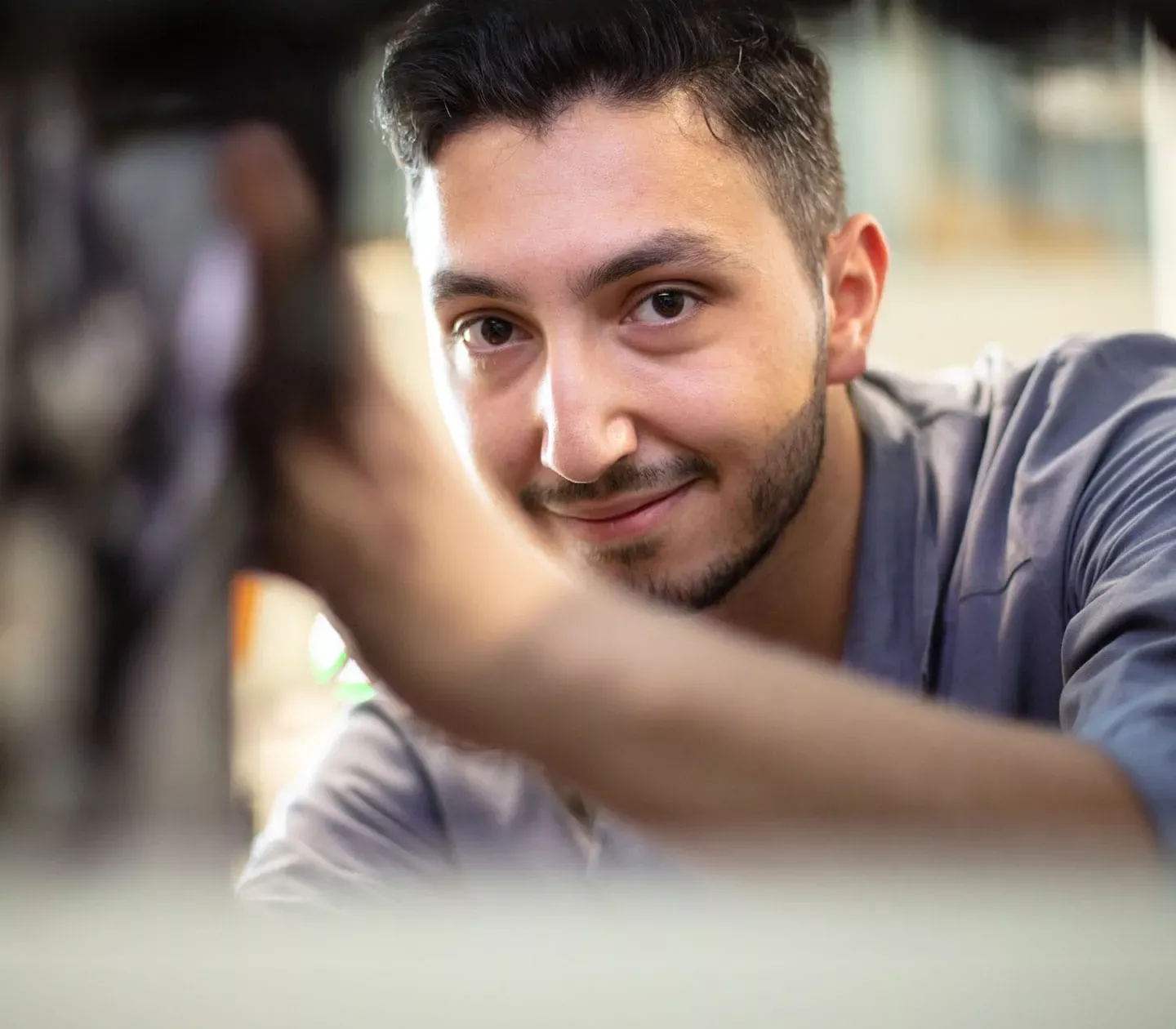 Selcuk, Elektrotechniker bei Fronius