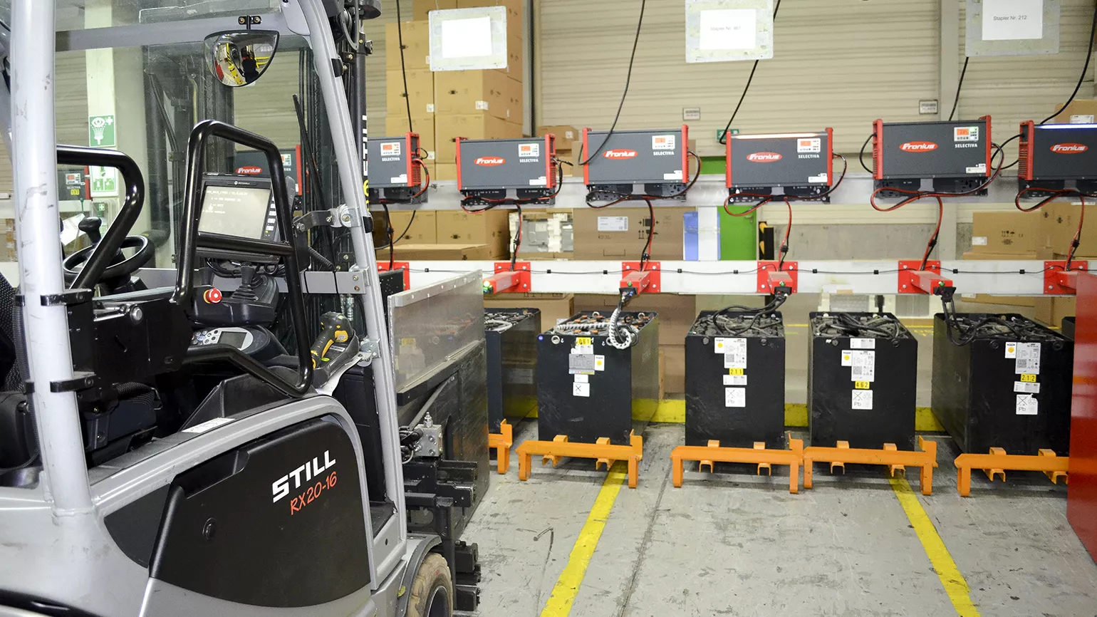 The Selectiva Battery chargers are highly energy efficient