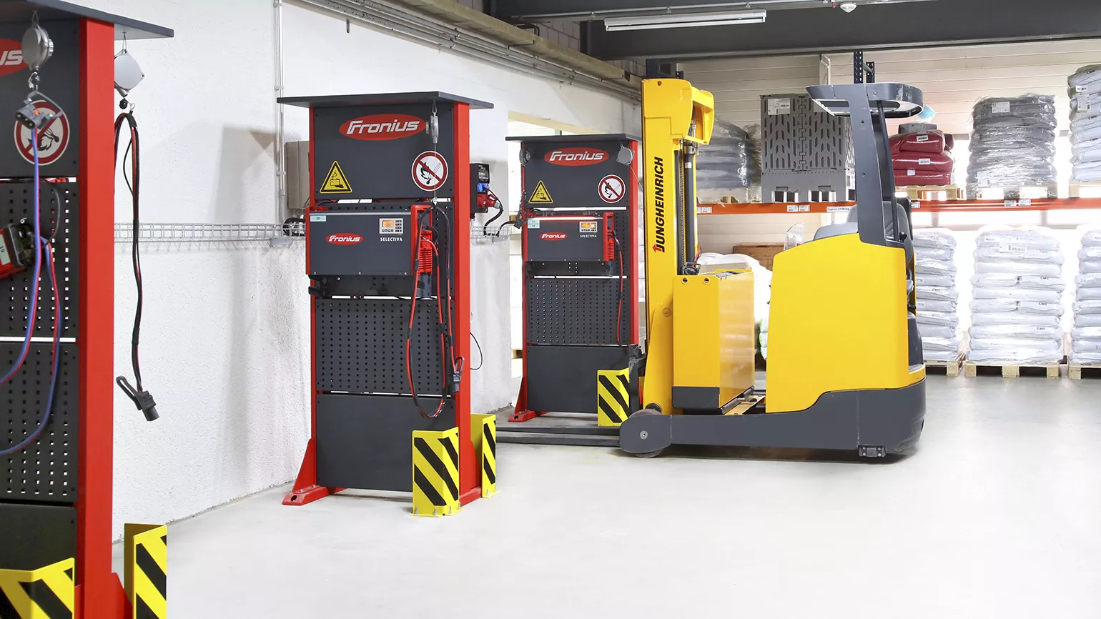Fronius Lademodul 2000 im Einsatz Fronius Lademodul 2000 im Einsatz