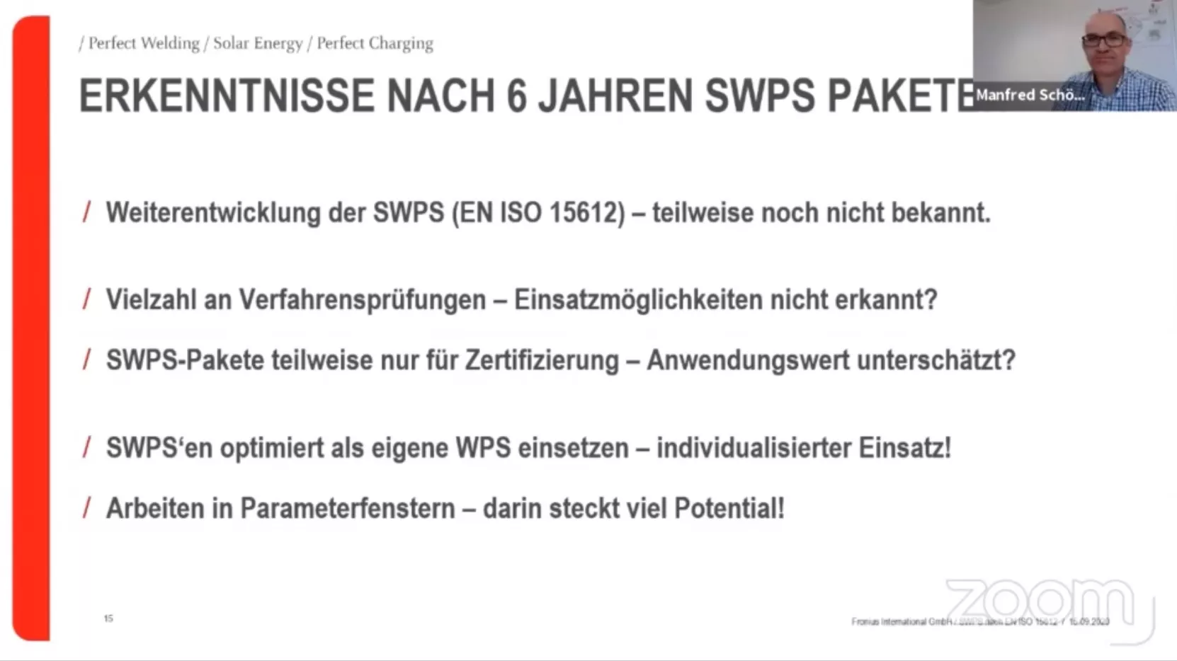 Fronius presentation DVS Congress online