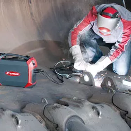 Electrode welding