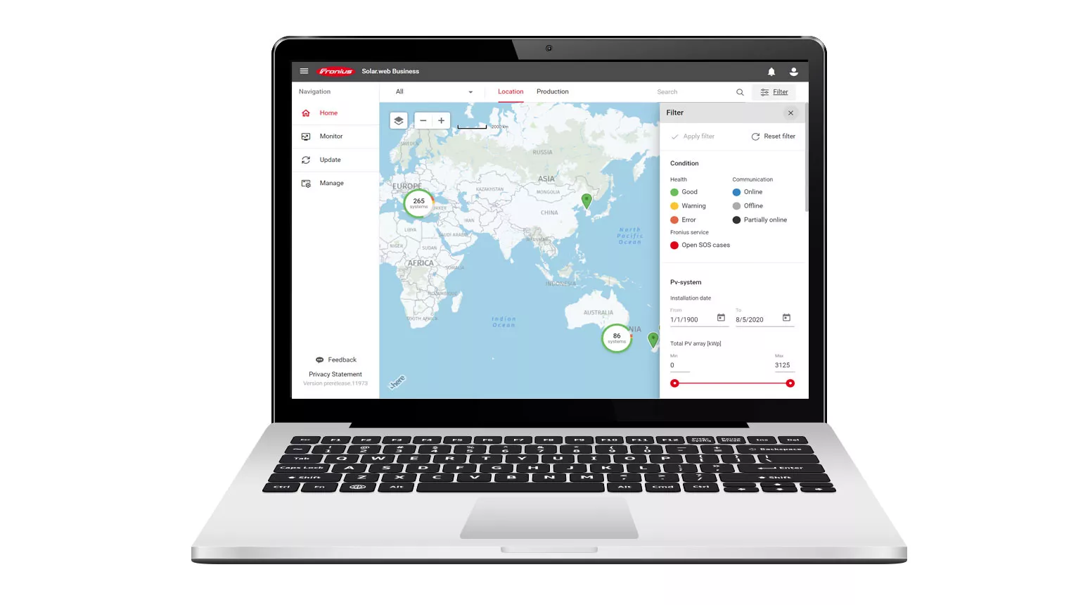 Fronius Solar.web Business